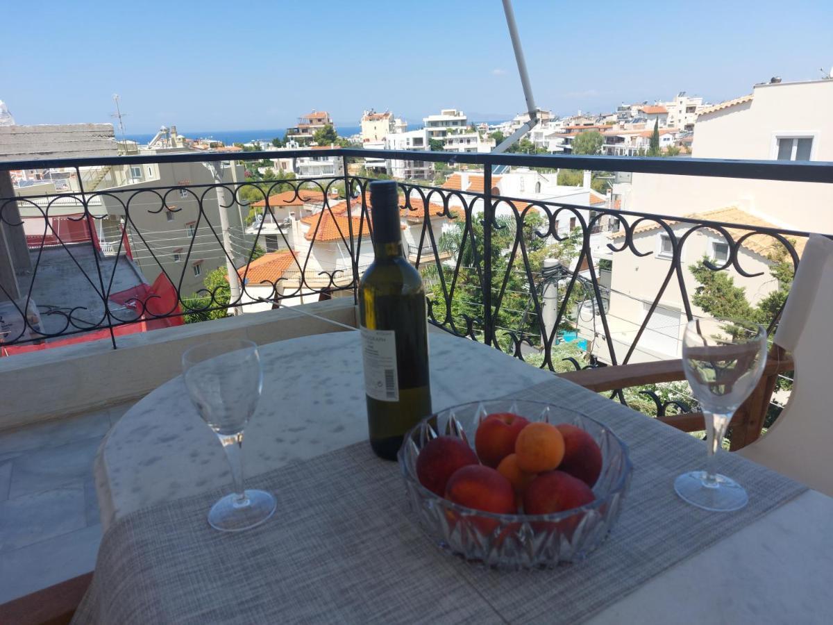 Sea View,Big And Comfortable Appartment In Voula Atena Exterior foto